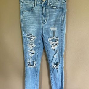 American Eagle high rise jeans